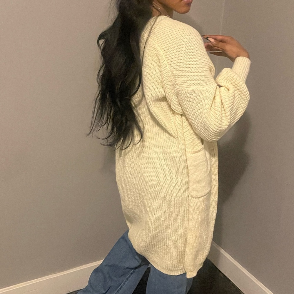SHEIN Cream Women's Cardigan
